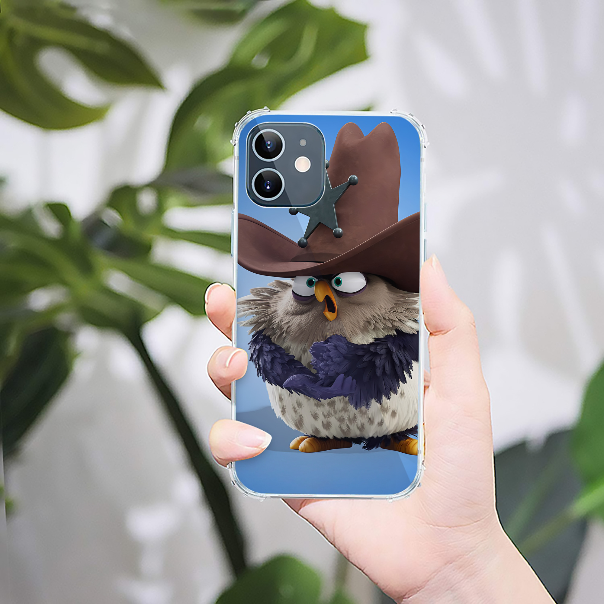 （画像用） Angry Birds アングリーバード 【iPhone 12シリーズ対応】透明スマホケース（クリアソフトケース）